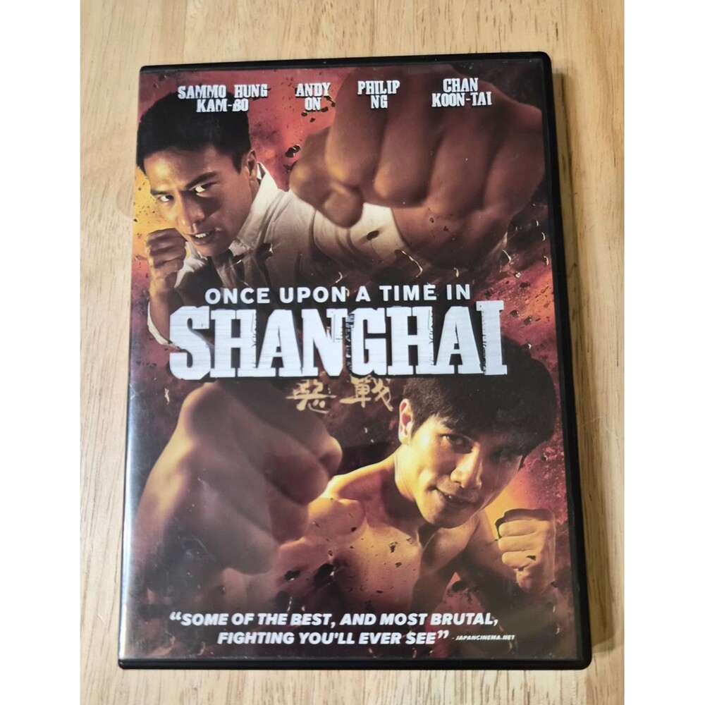 Once Upon a Time in Shanghai (DVD, 2014) Martial Arts - Philip Ng - Very Good